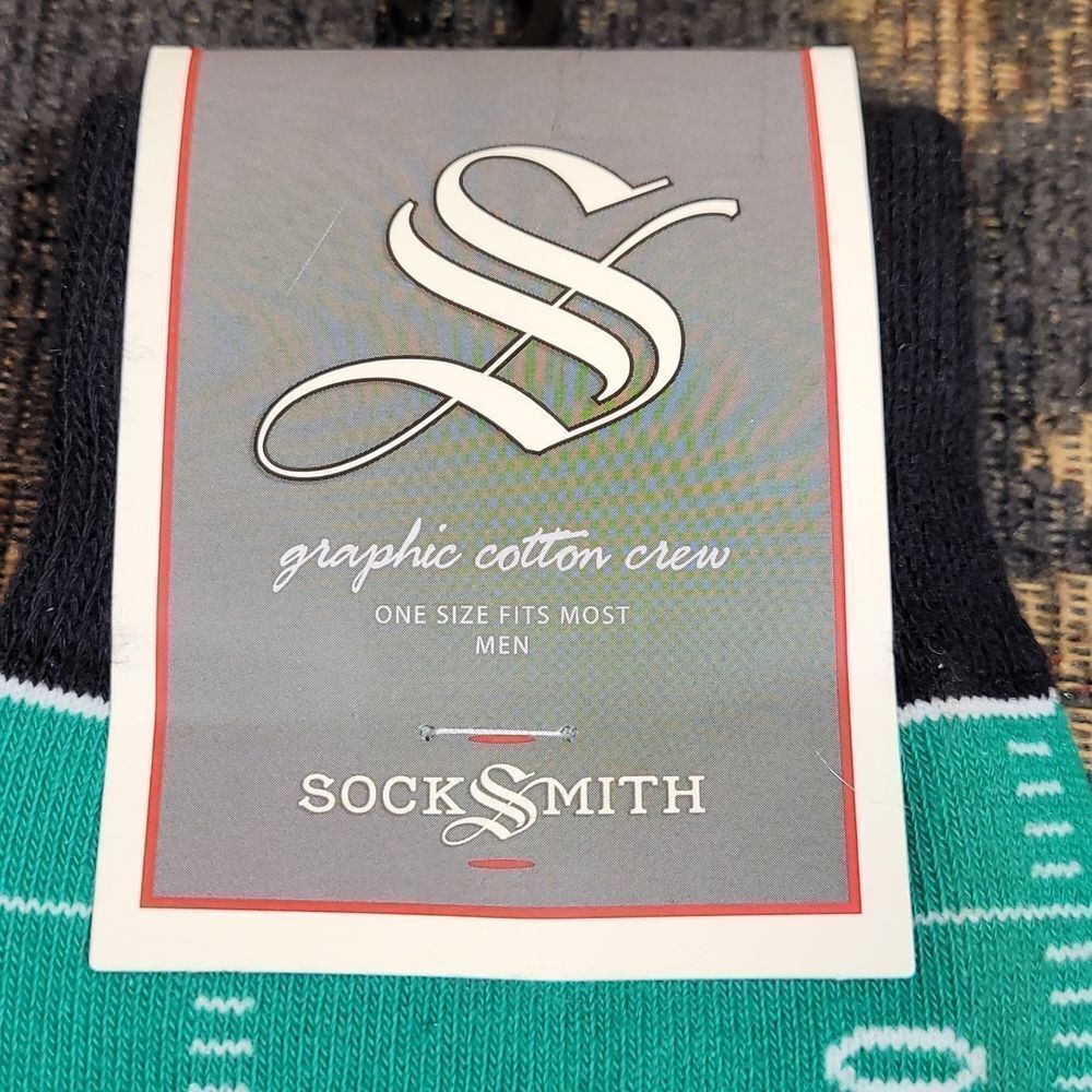 Sock Smith Football Novelty Socks~ NWT - Picture 2 of 4